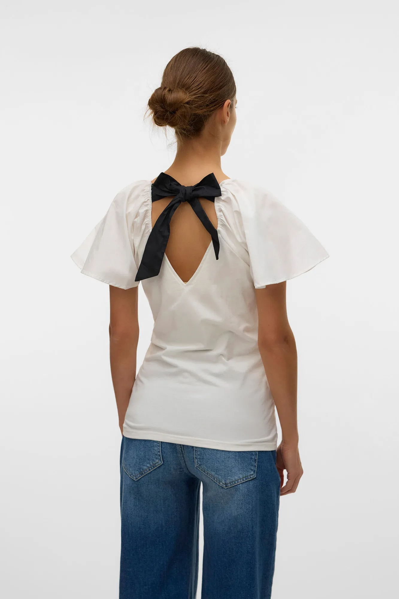 Mamalicious Top de manga corta maternity