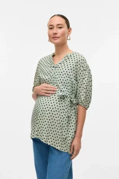 Mamalicious Top de manga corta maternity y lactancia