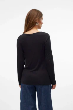 Mamalicious Top de manga larga maternity y lactancia