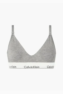 Calvin Klein Top de maternidad algodón con cinturilla de