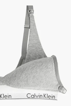 Calvin Klein Top de maternidad algodón con cinturilla de