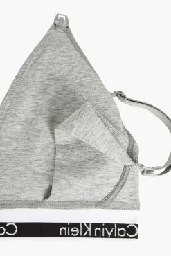 Calvin Klein Top de maternidad algodón con cinturilla de