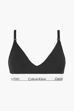 Calvin Klein Top de maternidad algodón con cinturilla de