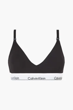 Calvin Klein Top de maternidad algodón con cinturilla de