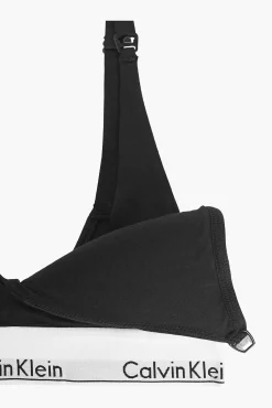 Calvin Klein Top de maternidad algodón con cinturilla de
