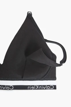 Calvin Klein Top de maternidad algodón con cinturilla de