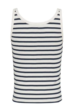 Tommy Jeans Top de rayas de mujer