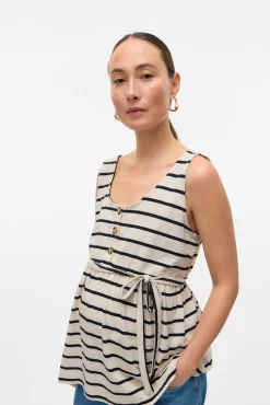 Mamalicious Top de tirante ancho maternity y lactancia