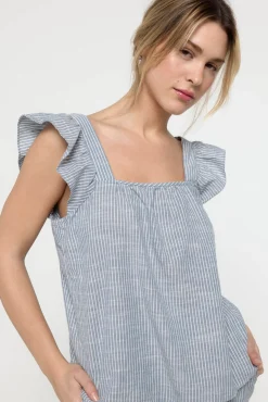 Pieces Top de tirantes con volante