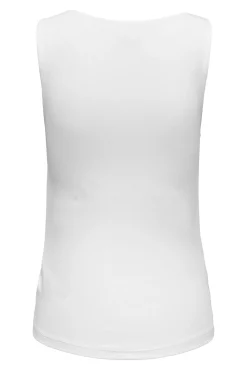 Only Maternity Top de tirantes cuello asimétrico maternity