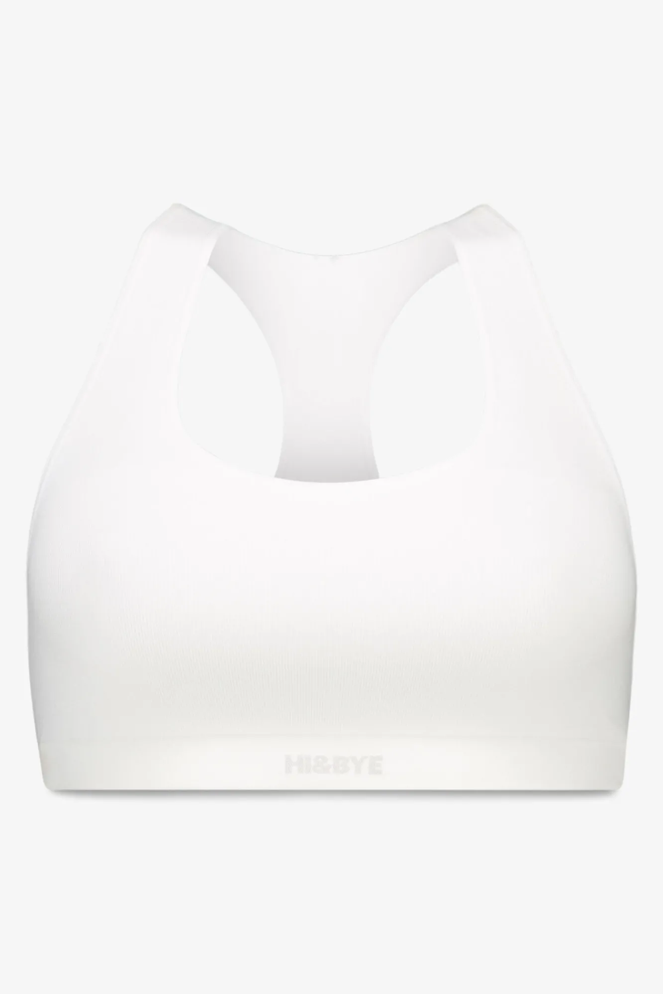 HI&BYE Top deportivo seamless canalé