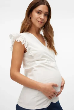 Mamalicious Top escote cruzado maternity y lactancia