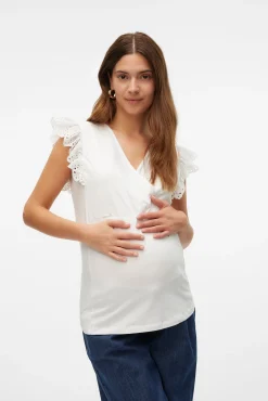 Mamalicious Top escote cruzado maternity y lactancia