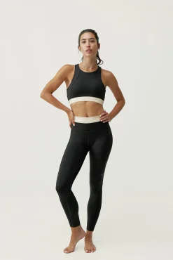 Born Living Yoga Top Fiorella Black/Stone