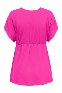 Only Maternity Top fluido manga murciélago cuello pico maternity