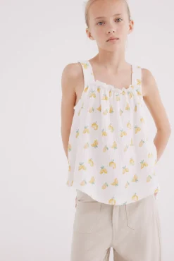 Crianças Springfield Kids Top limones para niña
