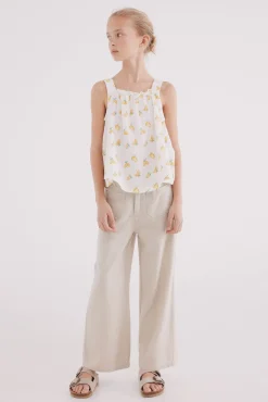 Crianças Springfield Kids Top limones para niña