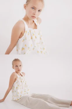 Crianças Springfield Kids Top limones para niña