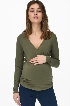 Only Maternity Top manga larga maternity
