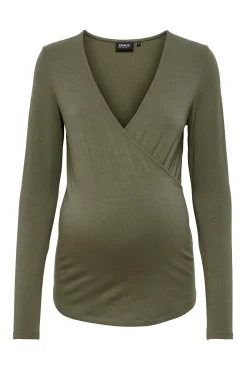 Only Maternity Top manga larga maternity