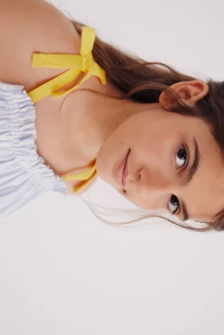 Crianças Springfield Kids Top rayas de tirantes para niña