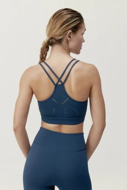 Born Living Yoga Top Saril Sailor Blue