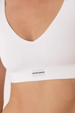 Women'secret Top sin costuras LOVELY canalé
