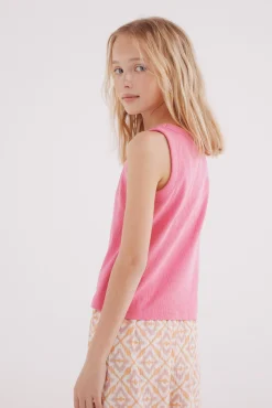 Crianças Springfield Kids Top tirantes punto niña