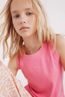 Crianças Springfield Kids Top tirantes punto niña