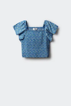 Crianças Springfield Kids Top volantes estampado niña