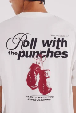 Springfield T-shirt « Roulez avec des coups de poing »