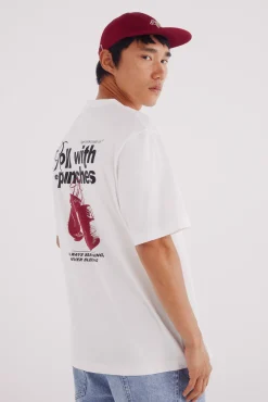 Springfield T-shirt « Roulez avec des coups de poing »