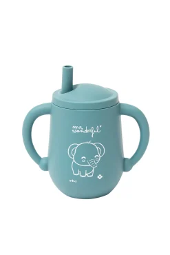 Mr. Wonderful Vaso antiderrame para bebés elefante