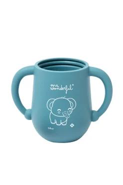 Mr. Wonderful Vaso antiderrame para bebés elefante