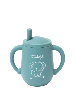 Mr. Wonderful Vaso antiderrame para bebés elefante