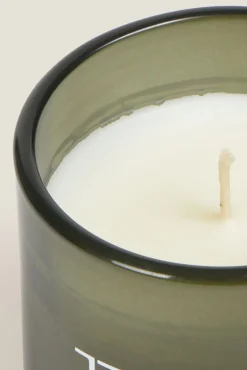 Textura Vela aromática bosque salvaje