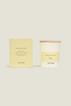 Textura Vela perfumada jazmín