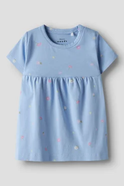 Crianças Name it Vestido bebé niña estampado