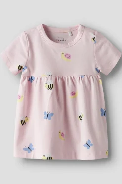 Crianças Name it Vestido bebé niña estampado