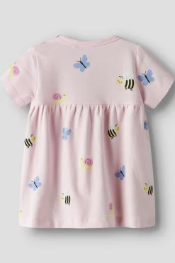 Crianças Name it Vestido bebé niña estampado