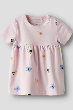 Crianças Name it Vestido bebé niña estampado