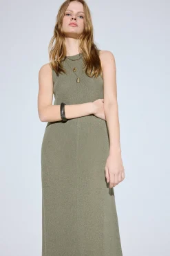 Slowlove Vestido básico estructura