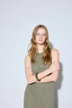 Slowlove Vestido básico estructura