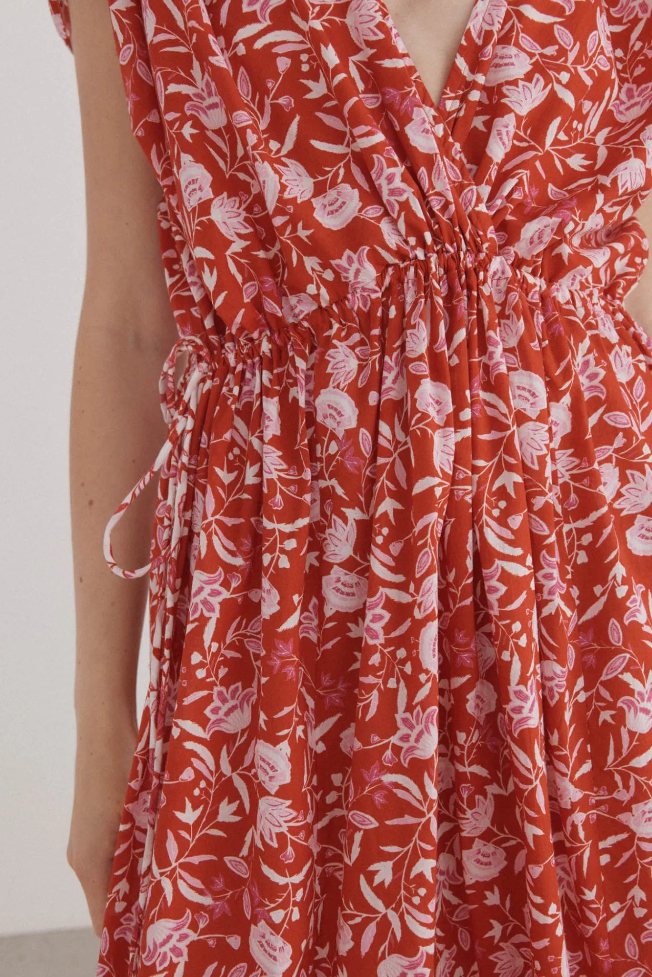 Pedro del Hierro Vestido caftán largo estampado