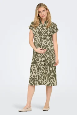 Only Maternity Vestido camisero maternity