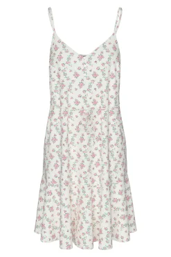 Pieces Vestido corto de tirantes fluido