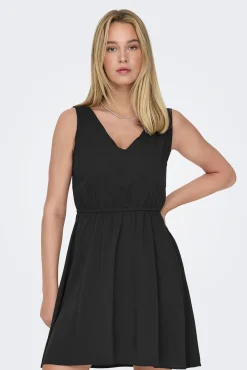 Only Vestido corto de tirantes anchos