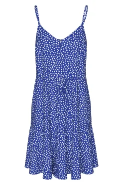 Pieces Vestido corto de tirantes fluido