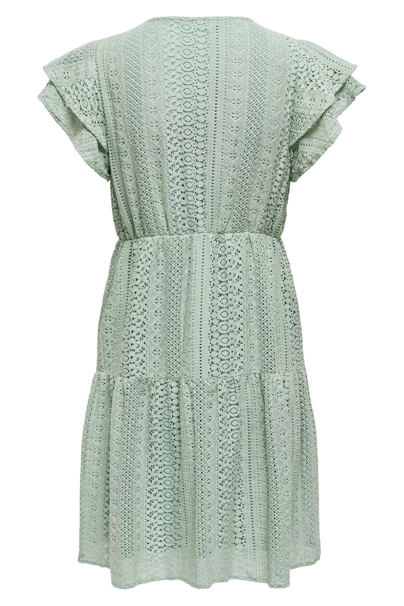 Only Vestido corto manga corta