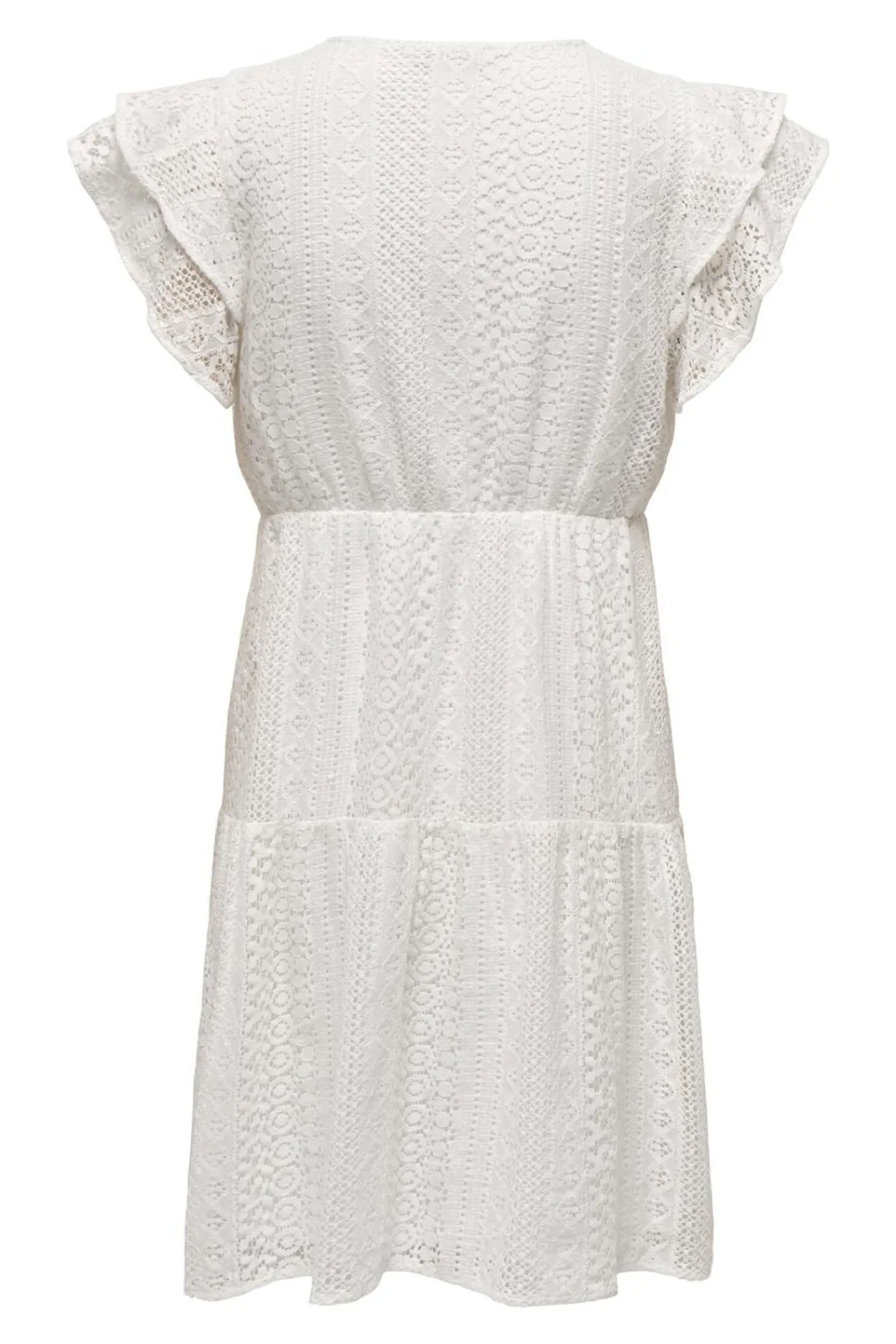 Only Vestido corto manga corta